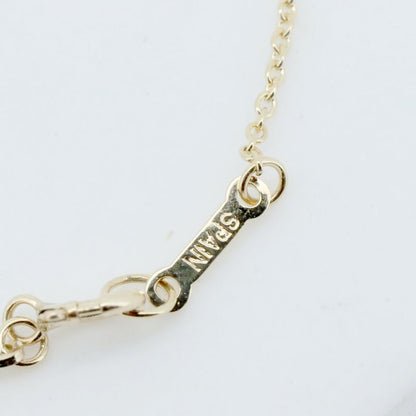 Tiffany & Co Open Heart Diamond Necklace 2P 18K Yellow Gold (18k Yellow Gold)