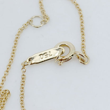 Tiffany & Co Cruciform Diamond Necklace 18K Yellow Gold (18k Yellow Gold) Pt950