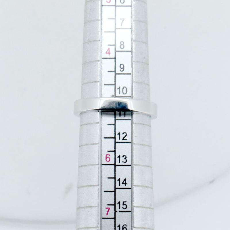 Cartier Engraved Diamond Ring Size 9 Pt950 (platinum ) Pawnbroker