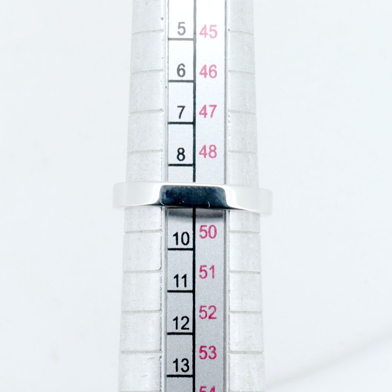 Cartier Engraved Diamond Ring Size 9 Pt950 (platinum ) Pawnbroker