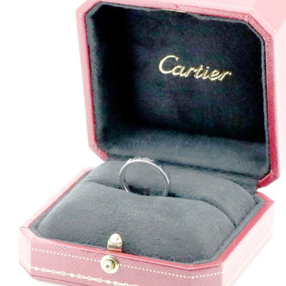 Cartier Engraved Diamond Ring Size 9 Pt950 (platinum ) Pawnbroker