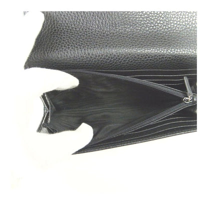 Gucci Interlocking Long Wallet With Coin Purse 598206 Black Men's Pawnshop Item