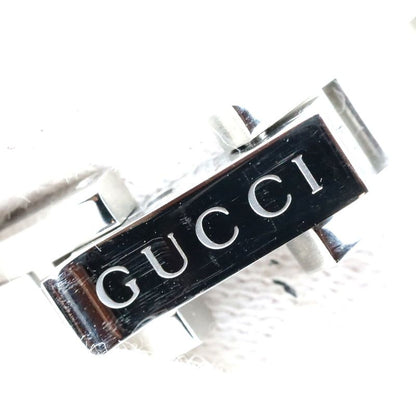 Gucci G-link Watch Stainless Steel Quartz White Shell And Pink Dial Ladies'
