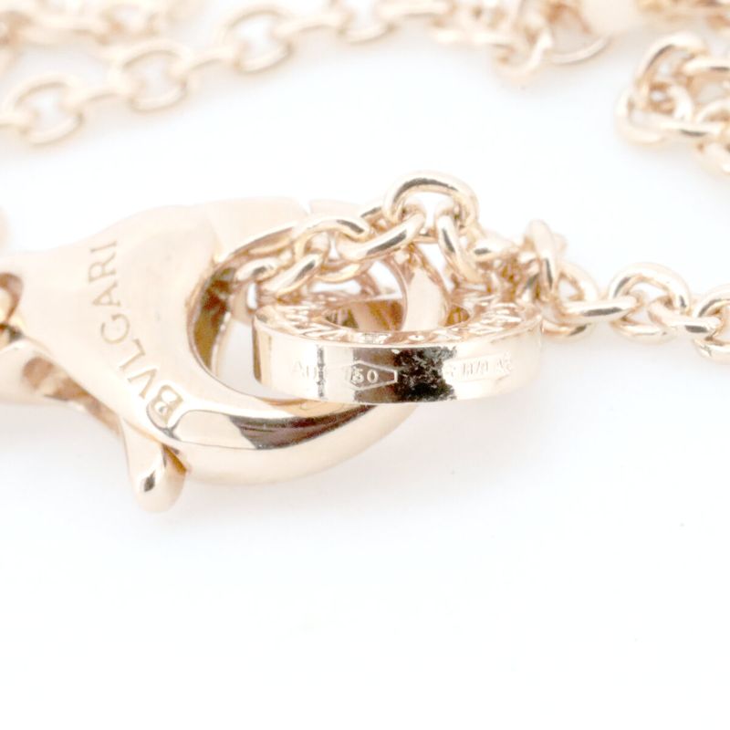 Bulgari Bee Zero One Black Ceramic Necklace 18K Pink Gold (18k Pink Gold)