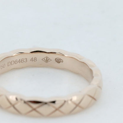 Chanel Coco Cocoon Ring J11785 Size 8 18K Pink Gold (18k Pink Gold) Pawnshop