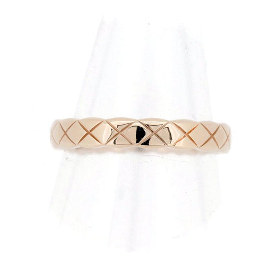 Chanel Coco Cocoon Ring J11785 Size 8 18K Pink Gold (18k Pink Gold) Pawnshop