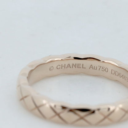 Chanel Coco Cocoon Ring J11785 Size 8 18K Pink Gold (18k Pink Gold) Pawnshop