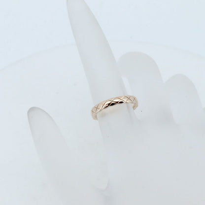 Chanel Coco Cocoon Ring J11785 Size 8 18K Pink Gold (18k Pink Gold) Pawnshop