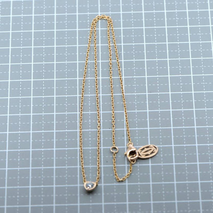 Cartier Diamants Légers Heart Necklace With Diamonds 18K Pink Gold (18k Pink