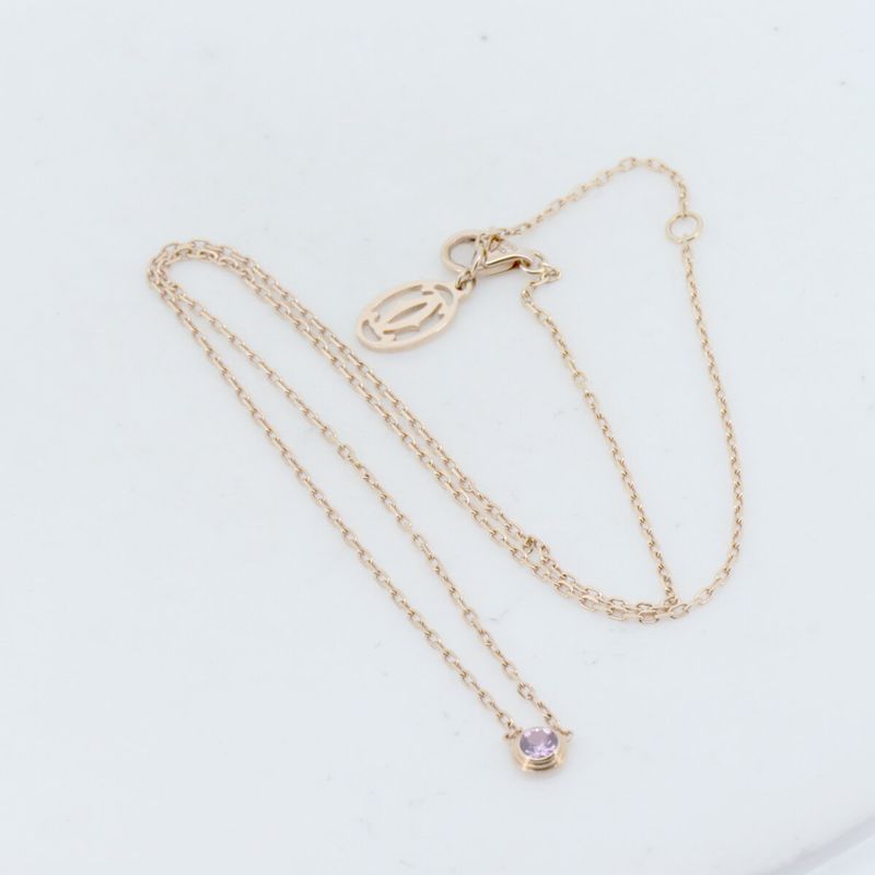 Cartier D'amour Necklace Pink Sapphire B7218400 18K Pink Gold (18k Pink Gold)