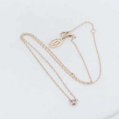 Cartier D'amour Necklace Pink Sapphire B7218400 18K Pink Gold (18k Pink Gold)