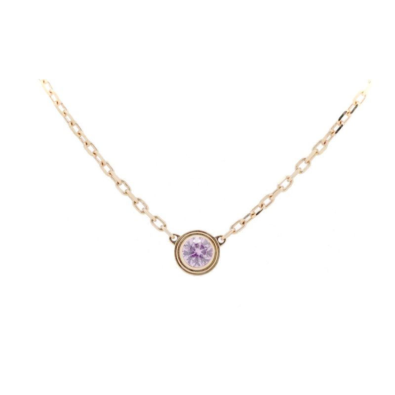 Cartier D'amour Necklace Pink Sapphire B7218400 18K Pink Gold (18k Pink Gold)