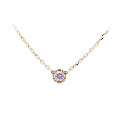 Cartier D'amour Necklace Pink Sapphire B7218400 18K Pink Gold (18k Pink Gold)