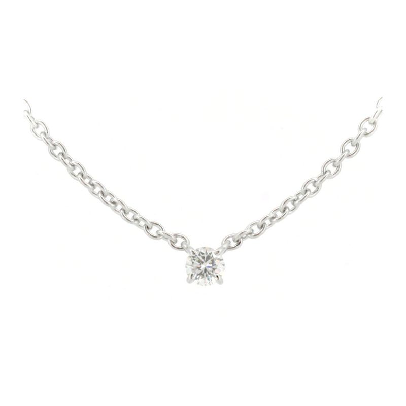 Cartier Saltier Diamond Necklace 18K White Gold (18k White Gold ) Pawnbroker