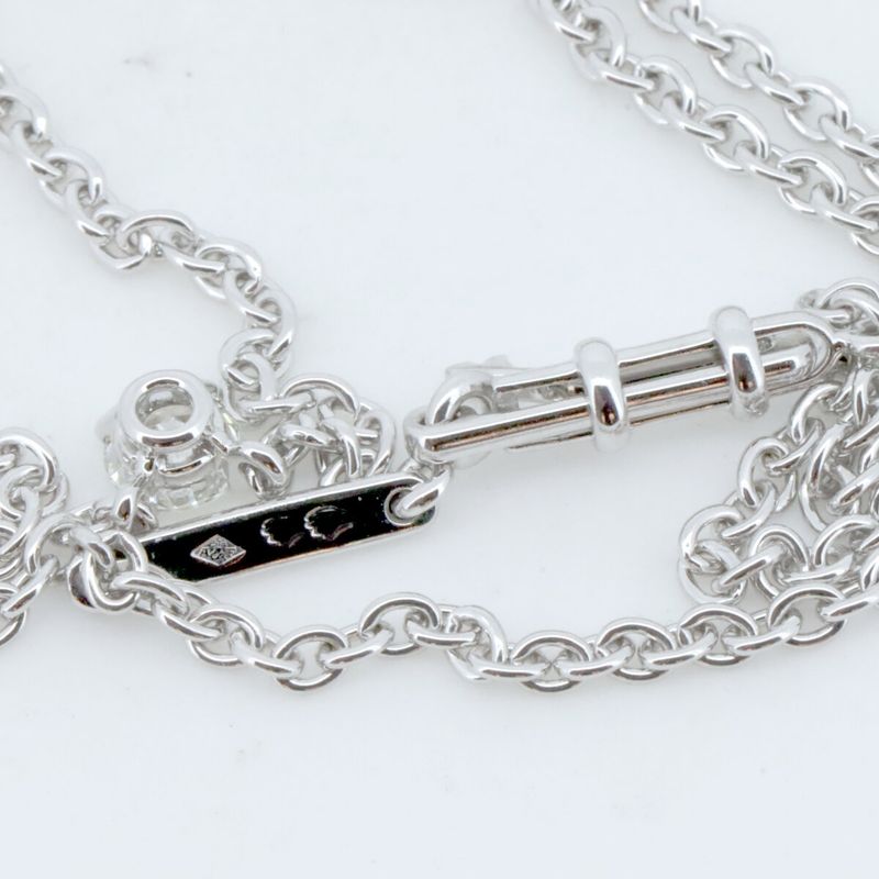 Cartier Saltier Diamond Necklace 18K White Gold (18k White Gold ) Pawnbroker