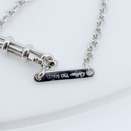 Cartier Saltier Diamond Necklace 18K White Gold (18k White Gold ) Pawnbroker