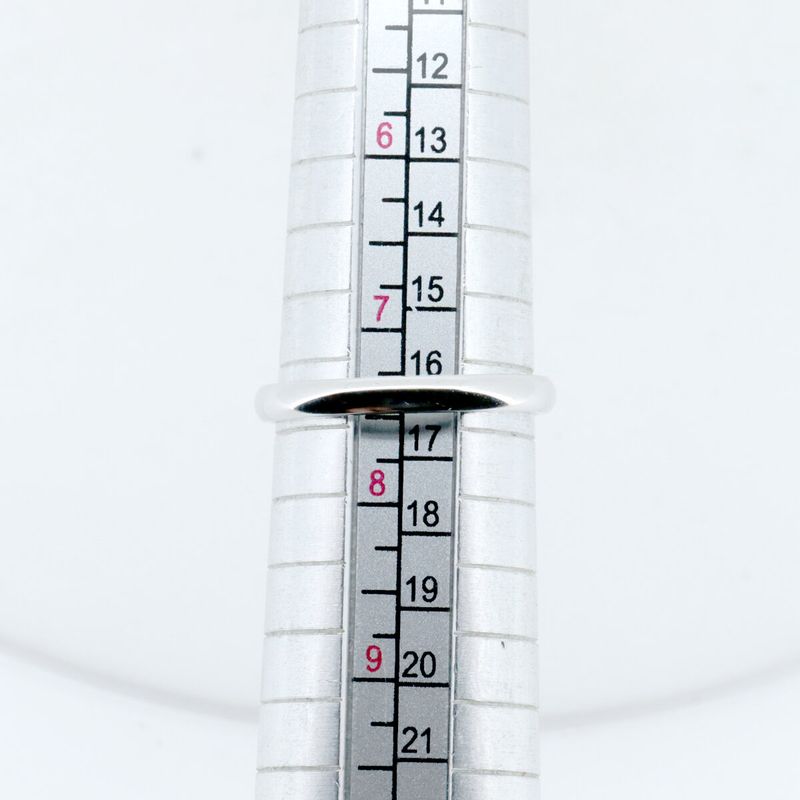 Cartier 1895 Wedding Diamond Ring Size 15.5 Pt950 (platinum ) Pawnbroker