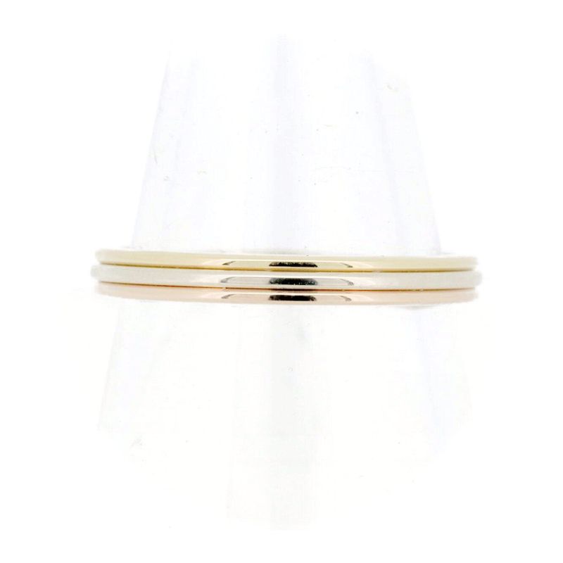 Cartier Wedding Trinity Ring Ring Size 18 18K Yellow Gold WG PG (18k Gold)