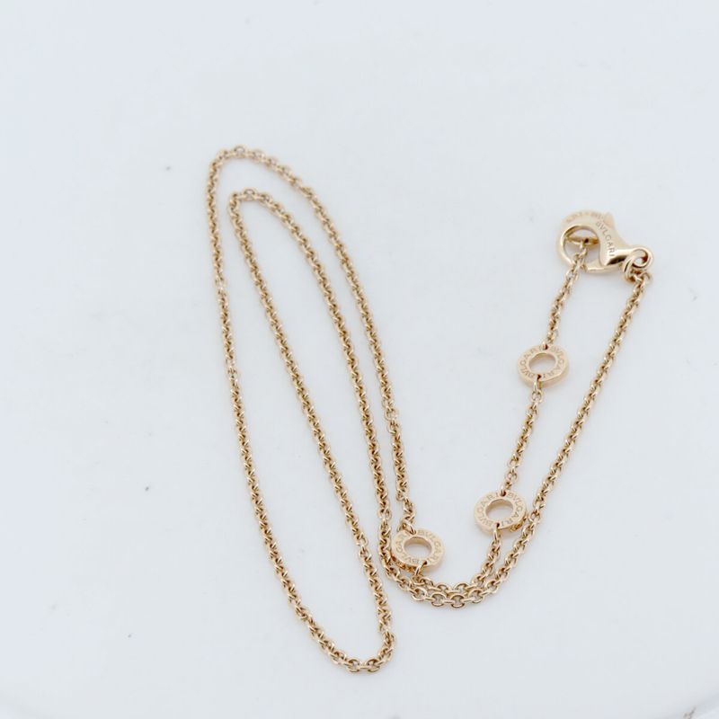 Bulgari Chain Necklace 18K Pink Gold (18k Pink Gold) Pawnshop Item