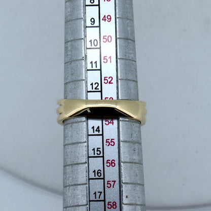 Dior Diamond Ring Size 13 18K Yellow Gold (18k Yellow Gold) Pawnshop Item