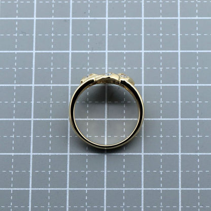 Dior Diamond Ring Size 13 18K Yellow Gold (18k Yellow Gold) Pawnshop Item