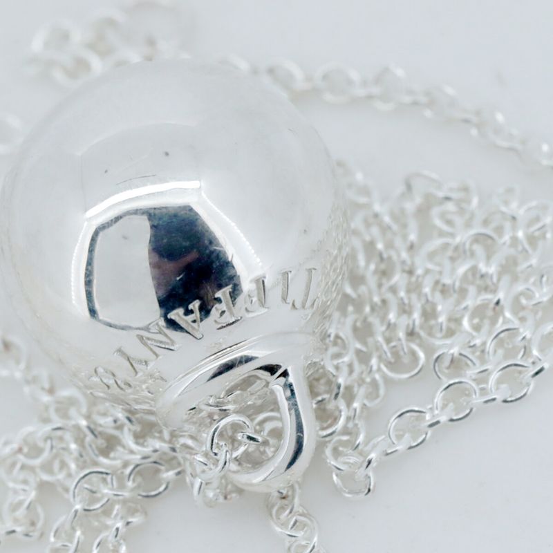 Tiffany & Co Hardware Ball Necklace Ag925 Pawnshop Item