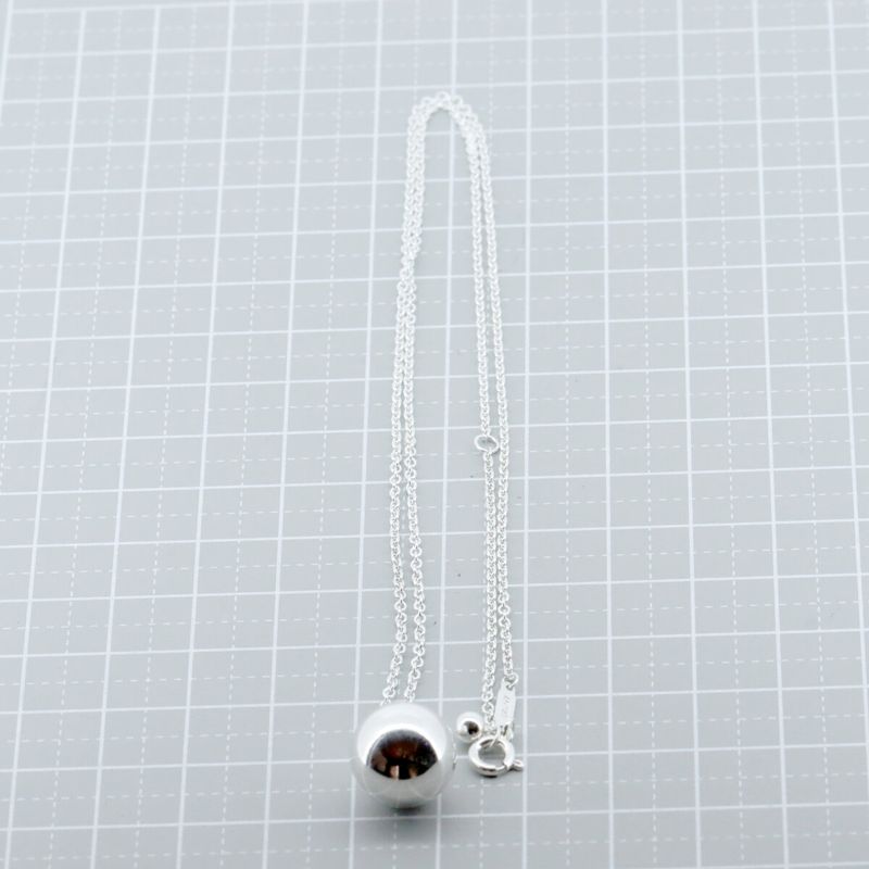 Tiffany & Co Hardware Ball Necklace Ag925 Pawnshop Item