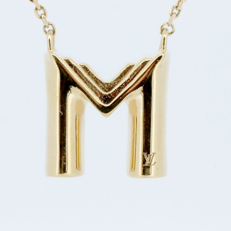 Louis Vuitton Lv&me Necklace M61068 Gold Color Pawnshop Item