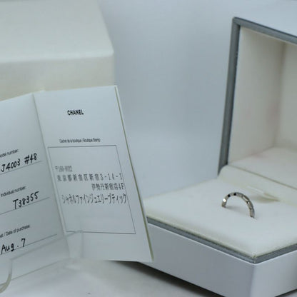 Chanel Première Diamond Ring J4003 Size 8 Pt950 (platinum ) Pawnbroker's Item