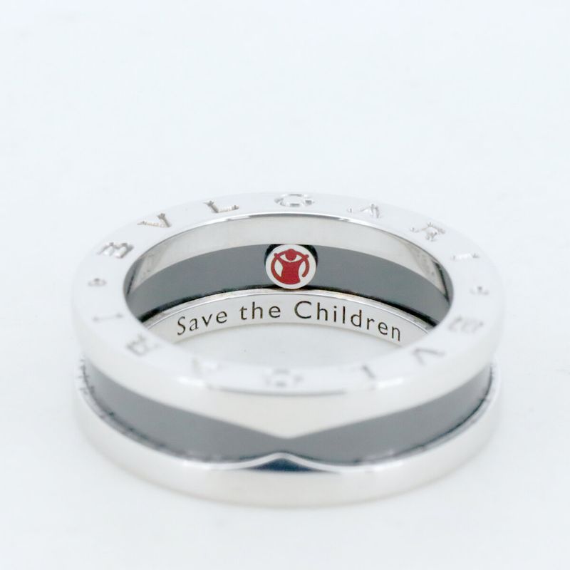 Bulgari Save The Children B Zero One XS Ring Ring Size 12.5 Ag925 (silver 925)