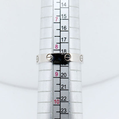 Cartier Mini Love Ring Size 17 18K White Gold (18k White Gold ) Pawnbroker's