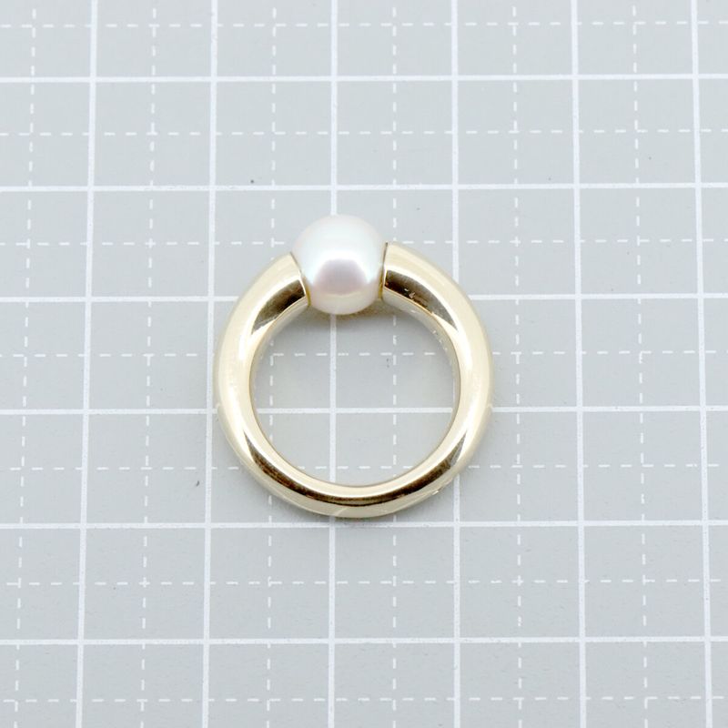 Cartier Perla Ring Ring 8.1mm (0.32in) Pearl Size 10 18K Yellow Gold (18k