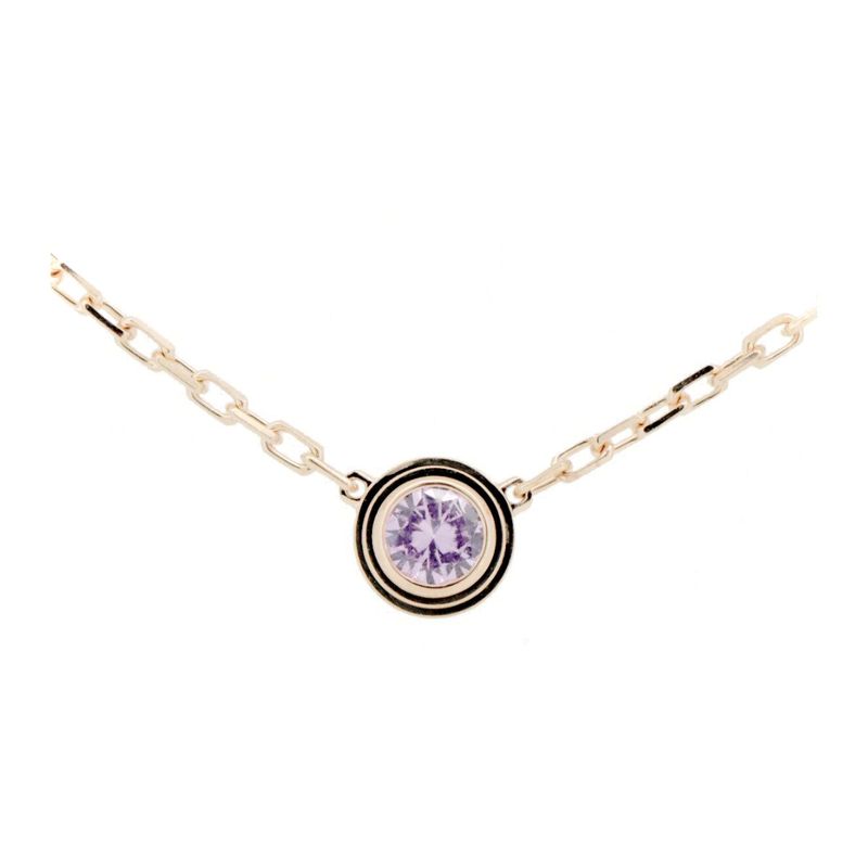 Cartier D'amour Necklace Pink Sapphire B7218400 18K Pink Gold (18k Pink Gold)