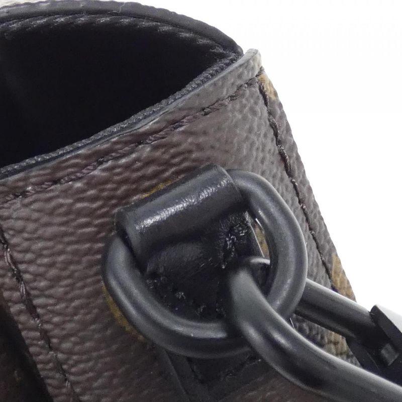 Louis Vuitton Monogram Macassar S-lock Vertical Wearable Wallet M81522 Shoulder