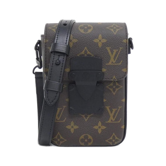 Louis Vuitton Monogram Macassar S-lock Vertical Wearable Wallet M81522 Shoulder