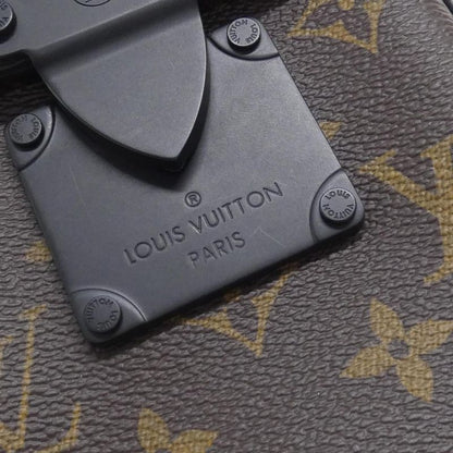 Louis Vuitton Monogram Macassar S-lock Vertical Wearable Wallet M81522 Shoulder