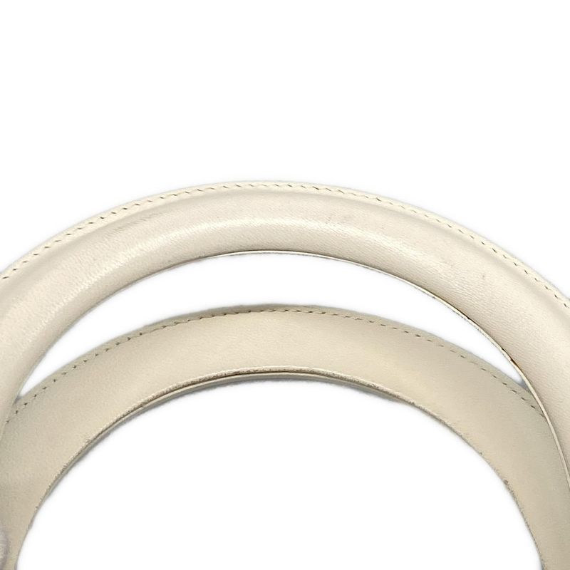 Dior Christian Dior Handbag Lady Dior Medium Bag Ivory Gold Hardware Lambskin