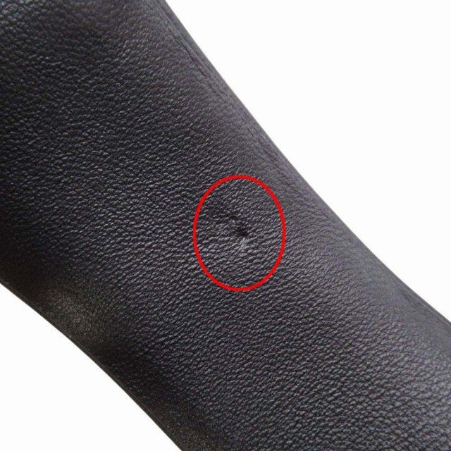 Christian Dior Leather Collar Necklace Choker Eyelet Dove Hardware Black Silver