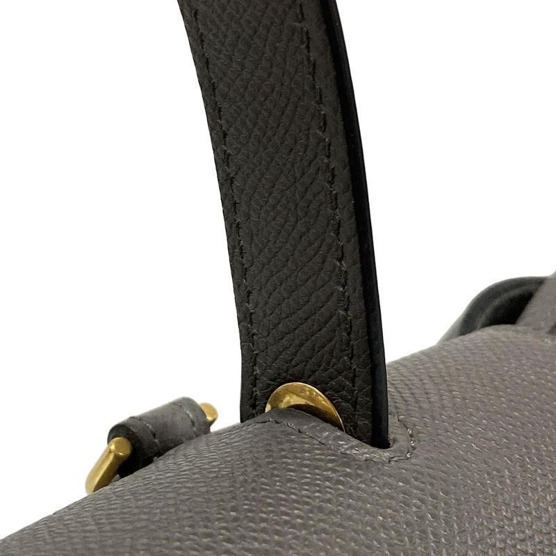 Celine Handbag Belt Bag Mini Gray