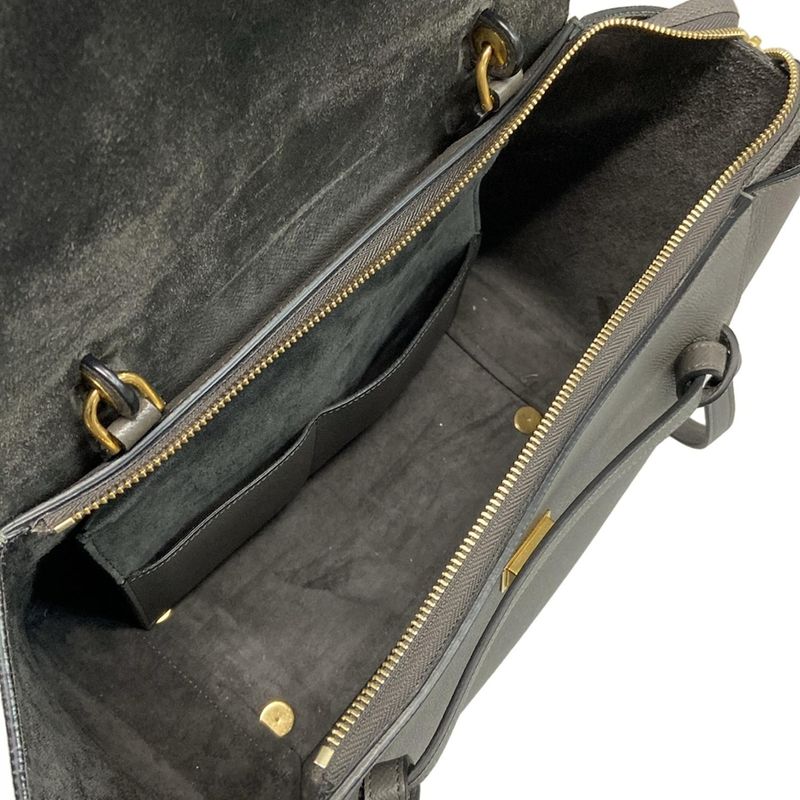 Celine Handbag Belt Bag Mini Gray