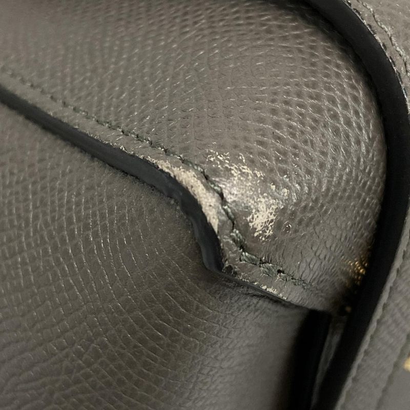 Celine Handbag Belt Bag Mini Gray