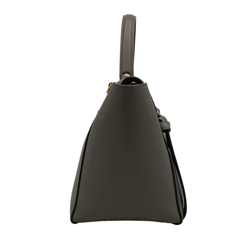 Celine Handbag Belt Bag Mini Gray