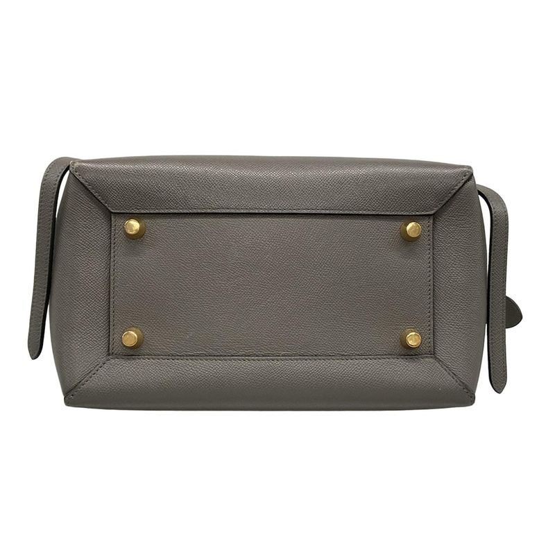 Celine Handbag Belt Bag Mini Gray