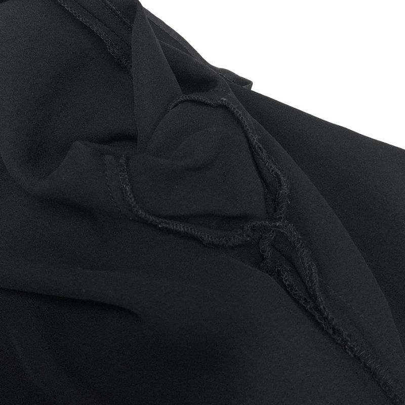 Balenciaga Long Sleeve Cut and Sewn Size 36 S Women's - Black and Ivory Crew