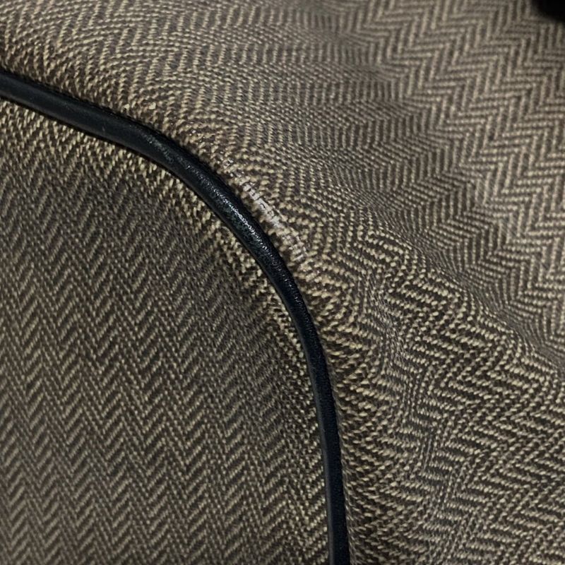 Bvlgari Shoulder Bag Collezione 1910 Dark Brown and Black Leather