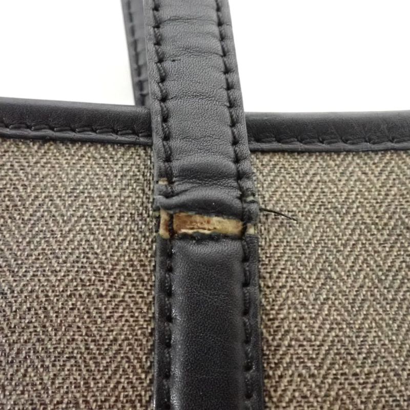 Bvlgari Shoulder Bag Collezione 1910 Dark Brown and Black Leather