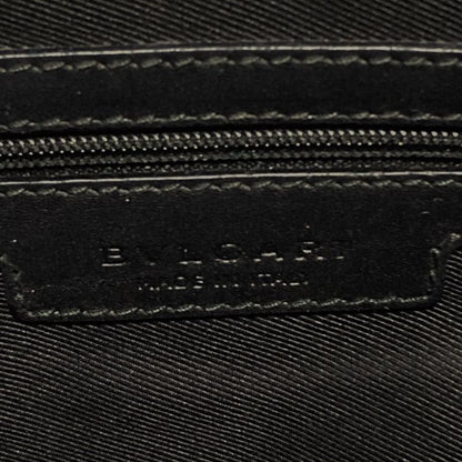 Bvlgari Shoulder Bag Collezione 1910 Dark Brown and Black Leather