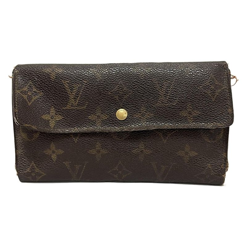 Louis Vuitton Monogram Porte Trésor International Long Wallet M61215 - Louis