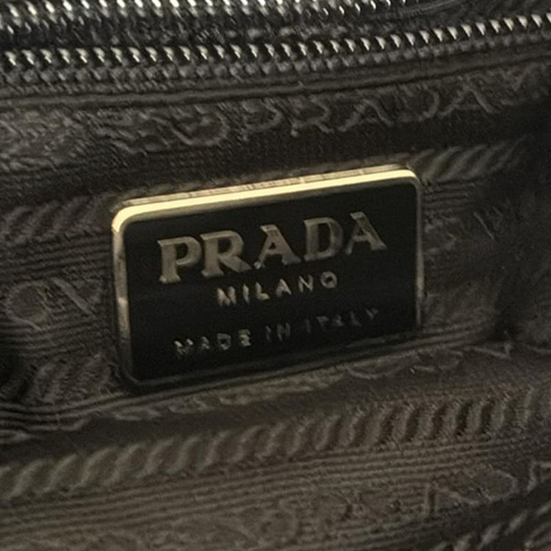 Prada Tote Bag - B10078 Black Leather