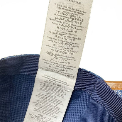 Gucci Cap XL 60cm (23.62in)excellent Condition GG Denim Baseball Cap 816450